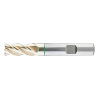 HPC Speedcut 4.0 Universal end mill, long, four blades, variable helix angle DIN 6527L, HB shank