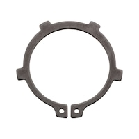 Circlip, shaft DIN 983, steel, plain, shape AK