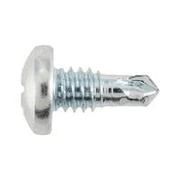 Drilling screw, flat head with Minipoint pias®
