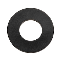 ISO 7089 polyamide 6.6 black