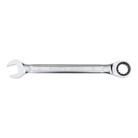 Ratchet combination wrench metric, straight