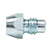 Nozzle for manual riveting pliers