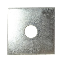 Galvanised Steel Square Washer