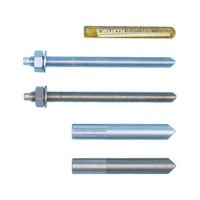 Anchor rod cartridge/injection concrete