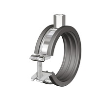 Pipe clamp BSH with rubber
