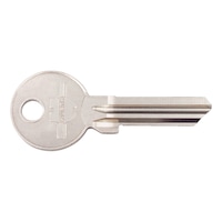Schlüsselrohling für Lagerzylinder NP 5 Stiftig
