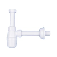 Bottle drain tap Polypropylene white