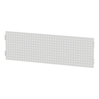 Perforated wall for mounting profile