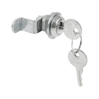Replacement lock for ventilated locker