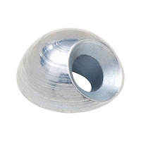 Eurotec Unterlegscheibe für Senkschrauben - Stahl weiß verzinkt - Ø 6 mm -  Rosetten