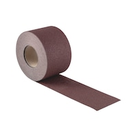 Fabric sanding roll