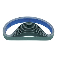 Ceramic abrasive grain sanding belt For tube belt sander