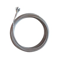 ABS-kabel i rustfr. stål forh.montert med sjakkel