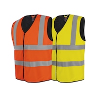 High-visibility cooling vest