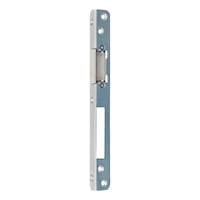 Angled locking plate for multiple lock, narrow