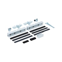 SCHIMOS 40-G interior sliding door fitting set For ceiling and wall mounting for glass doors