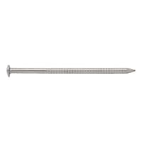 Wire nail stainless steel rose head groove shaft