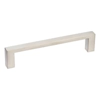 Furn. handle design D hndl stainless steel square