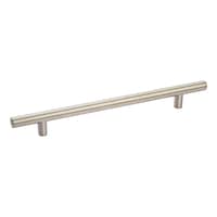 Bar handle, stainless steel
