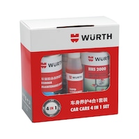 Würth car care 4 in 1 set