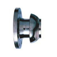 KF male coupling with flange