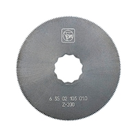 HSS saw blade For plastics, GFRP, wood, putty, non-ferrous metals and sheet metal up to approx. 1 mm