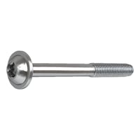 Locking screw steel zinc nickel washer head TX