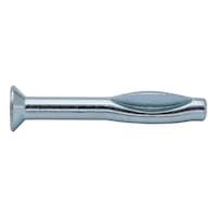 Concrete nail steel zinc plated countersunk