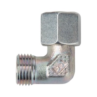 Light (L) series adjustable angle connector, preinstalled DIN 2353, housing