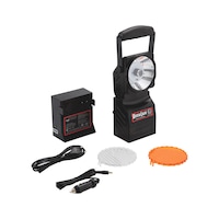 EX SLE 16 LED rechargeable work lamp and emergency power lamp with emergency light function - light switches on automatically in the event of a power failure