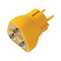 054 ESD plug, yellow