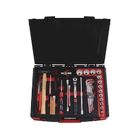 Tool assortment mixed system case 37 pieces