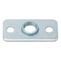 Screw-on plate For base height adjuster type L