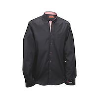 Long-sleeved work shirt with breast pocket