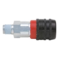 Male thread safety coupling Series 2000
