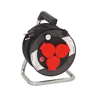 Compact 250 V plastic cable reel