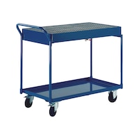 Table trolley With collection tray
