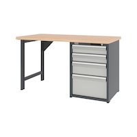 System workbench 1500 mm 1 feet/drawer cabinet