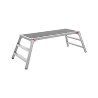 Grating assembly platform Compact and sturdy, especially suitable for work prone to dirt