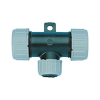 Manifold with screwed connections for insulated corrugated pipe Tested in accordance with ADR/GGVS