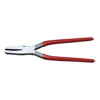 Flat nose pliers burnished