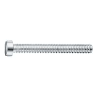 Slotted cheese head DIN 84, steel 4.8, nickel-plated (E2J)
