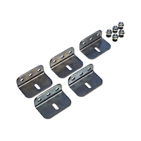 Wall mounting set SCHIMOS for guide rail
