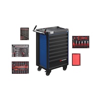 System workshop trolley Pro 8.4, equipped, FORD 164 pieces