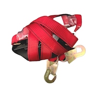 Safety harness with snap hook