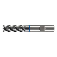 HPC end mill Speedcut 4.0-Inox, extra long XL, optional, four cutting edges, uneven angle of twist gradient