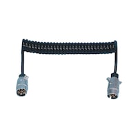 Spiral cable 7-pin 12 V
