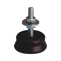 Rubber/metal buffer type SB-T