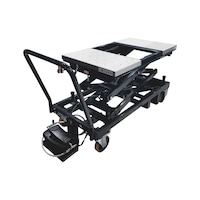 Mobile battery lifting table trolley 1,000 KG