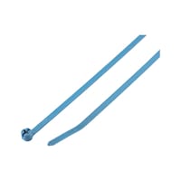 Cable tie PP metal latch detectable blue KBL D